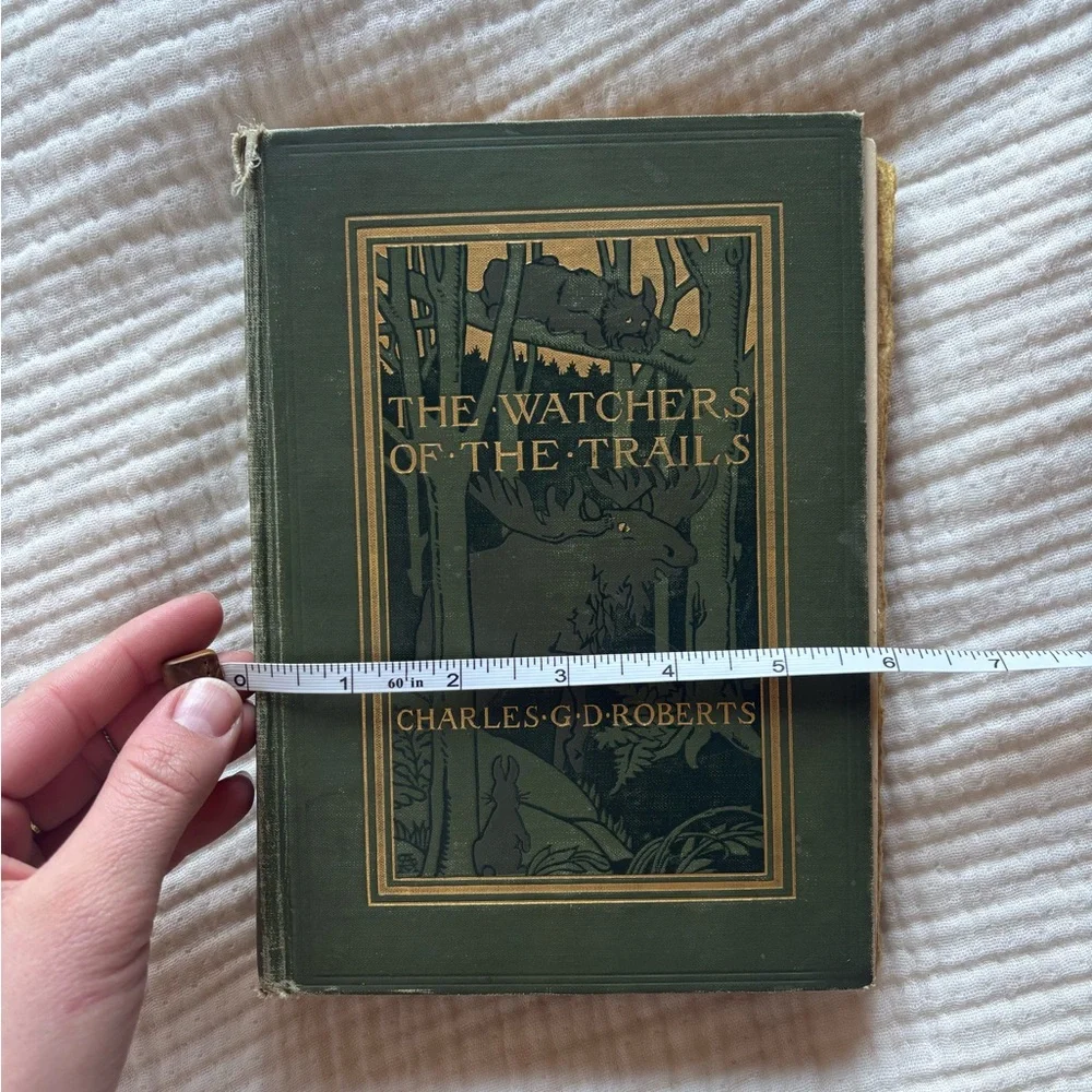 Handmade Vintage Woodland Book Watercolor Journal
